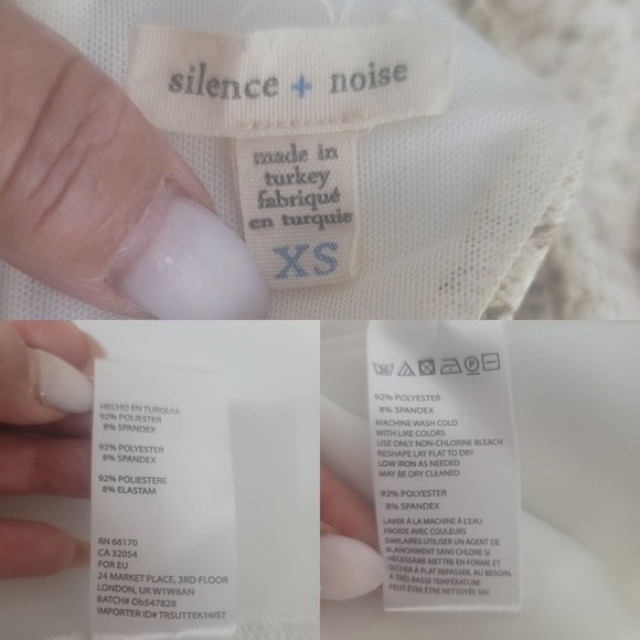 SILENCE + NOISE URBAN OUTFITTERS ROXY SNAKE PRINT SCUBA MINI A-LINE DRESS SZ: XS - Picture 12 of 12